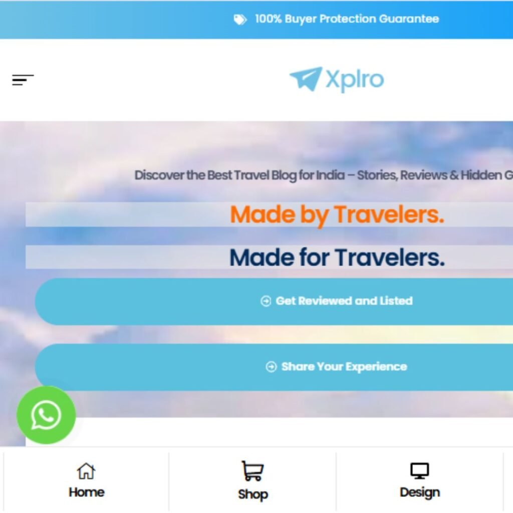 Xplro.com Recommendations, Xplro