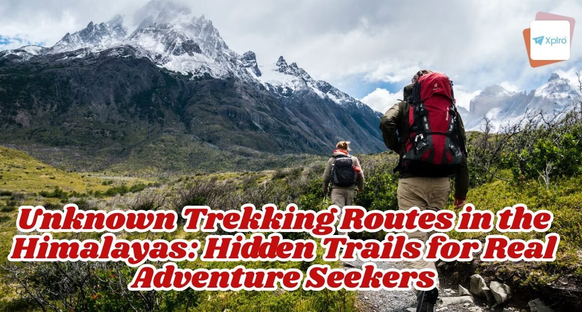 Unknown Trekking Routes in the Himalayas: Hidden Trails for Real Adventure Seekers