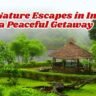 Top 15 Nature Escapes in India for a Peaceful Getaway